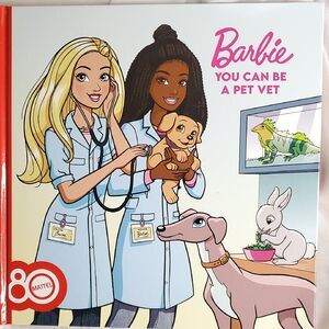 Mattel Barbie Pet Vet Adventure Book